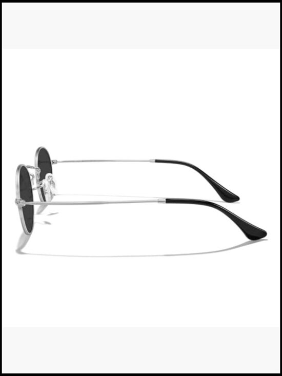 Oval Metal Polarized Sunglasses Classic Shades Trendy main image 6